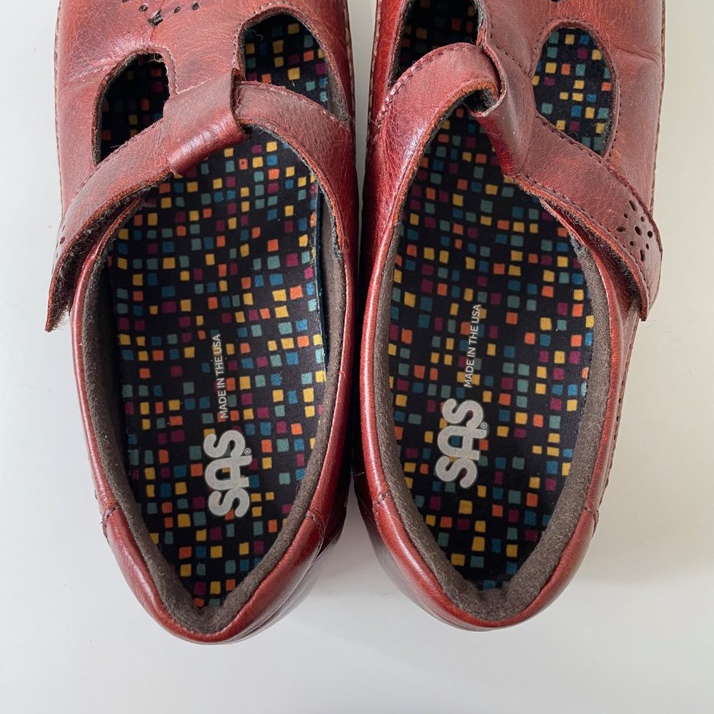 SAS Willow Slip On Mary Jane Loafer Walnut - Picture 13 of 13
